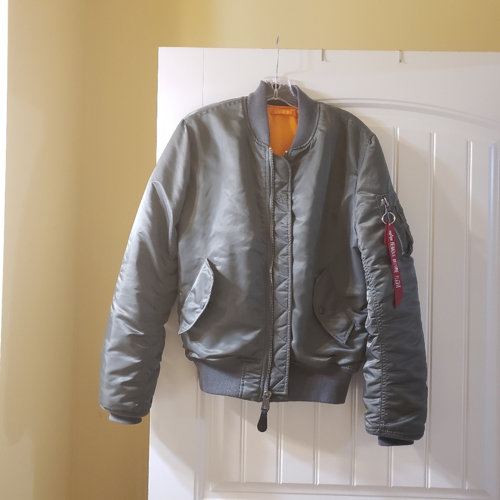 Alpha Industries MA -1 Flight Jacket Slim Fit Sz S